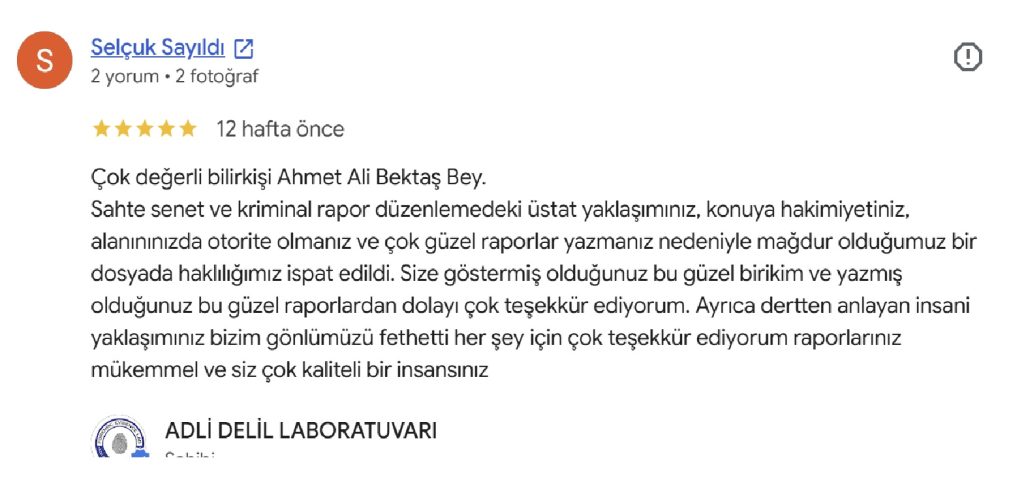 İmza İnceleme