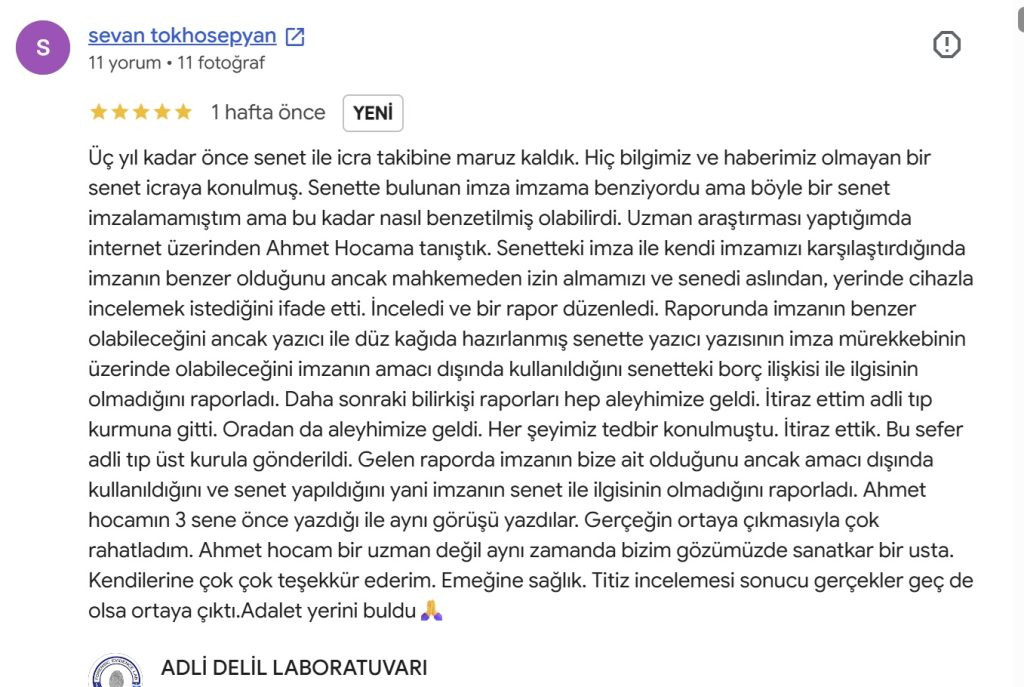Sahte İmza Nasıl Anlaşılır